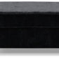 Lavernett - Oversized Accent Ottoman - Charcoal