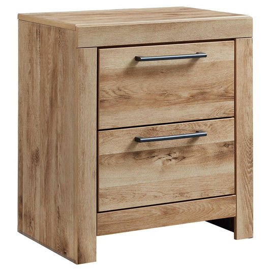 Hyanna - Tan Brown - Two Drawer Night Stand