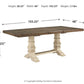 Bolanburg - Extension Dining Table - Brown / Beige
