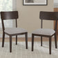 Shorbyn - Dining Upholstered Side Chair (Set of 2) - Merlot