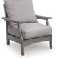 Cove Beach - Lounge Chair With Cushion (Set of 2) - Gray