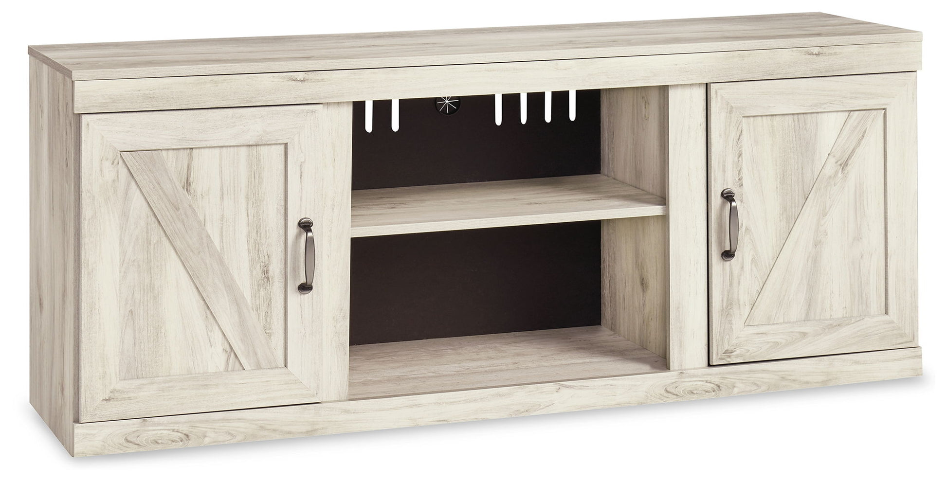 Bellaby - TV Stand W/Fireplace Option - Fraser Furniture & Mattresses