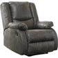 Bladewood - Slate - Zero Wall Recliner - Faux Leather