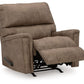 Navi - Fossil - Rocker Recliner - Faux Leather