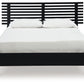 Danziar - Slat Panel Bed With Low Footboard