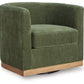 Jersonlow - Swivel Chair - Forest Green