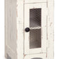 Wystfield - Chair Side End Table - White / Brown