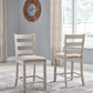 Skempton - Upholstered Barstool (Set of 2) - White