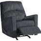 Altari - Slate - Rocker Recliner - Fabric