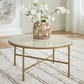 Alben - Round Table - Fraser Furniture & Mattresses