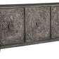 Fair - Dark Brown - Accent Cabinet