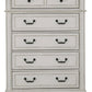 Moraway - Two-tone - Five Drawer Chest