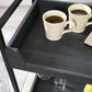 Yarlow - Black / Gray - Bar Cart