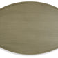 Swiss Valley - Beige - Oval Cocktail Table