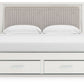 Zuraleus - Upholstered Panel Platform Storage Bed