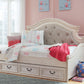 Realyn - Twin Day Bed With Storage - Chipped White
