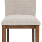 Kraeburn - Beige / Brown - Dining Upholstered Side Chair (Set of 2)