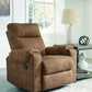 Edenwold - Brindle - Rocker Recliner - Faux Leather