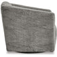 Bramner - Swivel Accent Chair - Charcoal