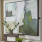 Vinick - Green / Gray / White - Wall Art