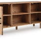 Adway - Accent Cabinet - Natural Brown