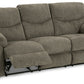 Alphons - Putty - Reclining Sofa - Fabric