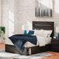 Hollivern - Panel Bed With Storage