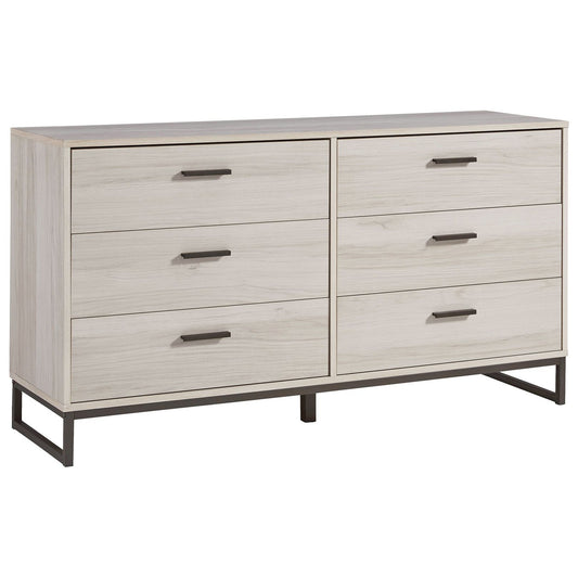 Socalle - Six Drawer Dresser