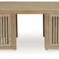 Serena Shores - Beige - Rectangular Cocktail Table