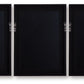 Jossletts - Orange / Black / Ivory - Wall Art Set (Set of 3)