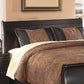 Huey Vineyard - Queen Sleigh Headboard - Black - Fraser Furniture & Mattresses