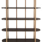 Brentmour - Brown / Gold Finish - Bookcase