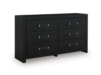 Maeling - Six Drawer Dresser - Fraser Furniture & Mattresses