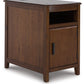 Devonsted - Brown - Chair Side End Table