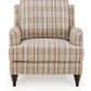 Wardington - Accent Chair - Multi / Beige