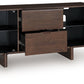 Kydler - Medium Brown - Accent Cabinet