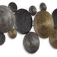Emsley - Wall Decor - Metallic / Black / Gray