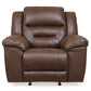 Stoneland - Chocolate - Rocker Recliner - Faux Leather