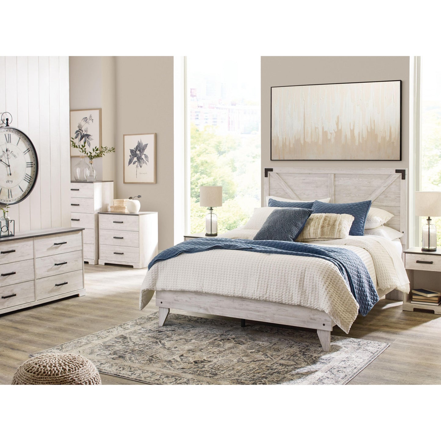 Shawburn - Panel Bedroom Set