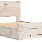 Lawroy - Panel Bed With Storage