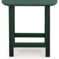 Sundown Shores - Green - Rectangular End Table