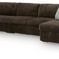 Midnight-Madness - Sectional - Chocolate