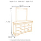 Alisdair - Dresser, Mirror, Sleigh Bed