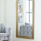 Fintan - Floor Mirror - Gold Finish