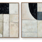 Bexlen - Tan / Taupe / Black - Wall Art Set (Set of 2)