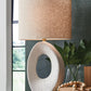 Trentlen - Paper Table Lamp - Cream / Gold Finish