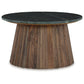 Ceilby - Black / Brown - Accent Cocktail Table