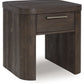 Neo - Square End Table - Rich Brown