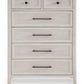 Darbonton - Six Drawer Chest - Dove White