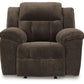 Frohn - Chocolate - Rocker Recliner - Fabric